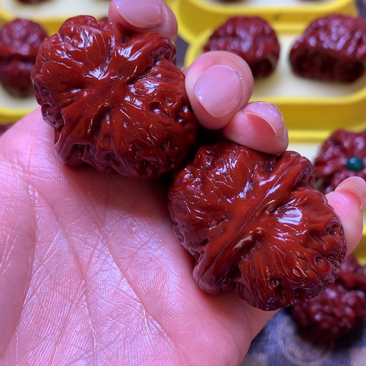 文玩核桃吊坠元宝43