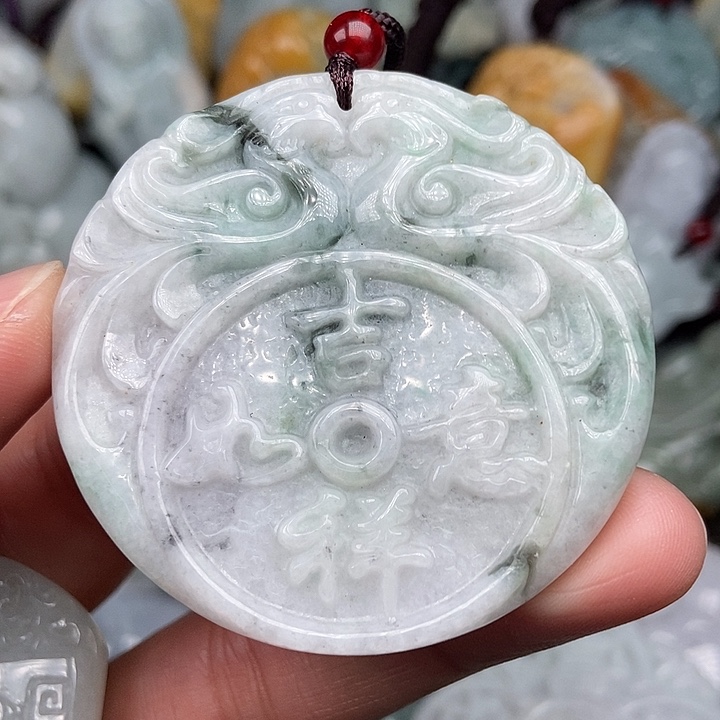 颈饰未镶嵌翡翠翡翠