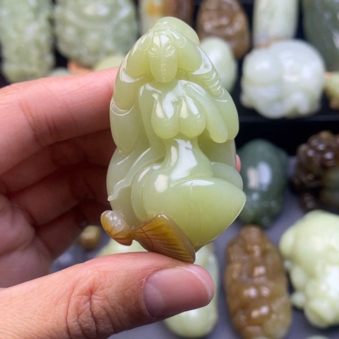 和田玉把件未镶嵌