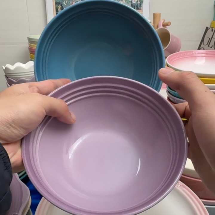 微瑕2个温哥华面碗650毫升