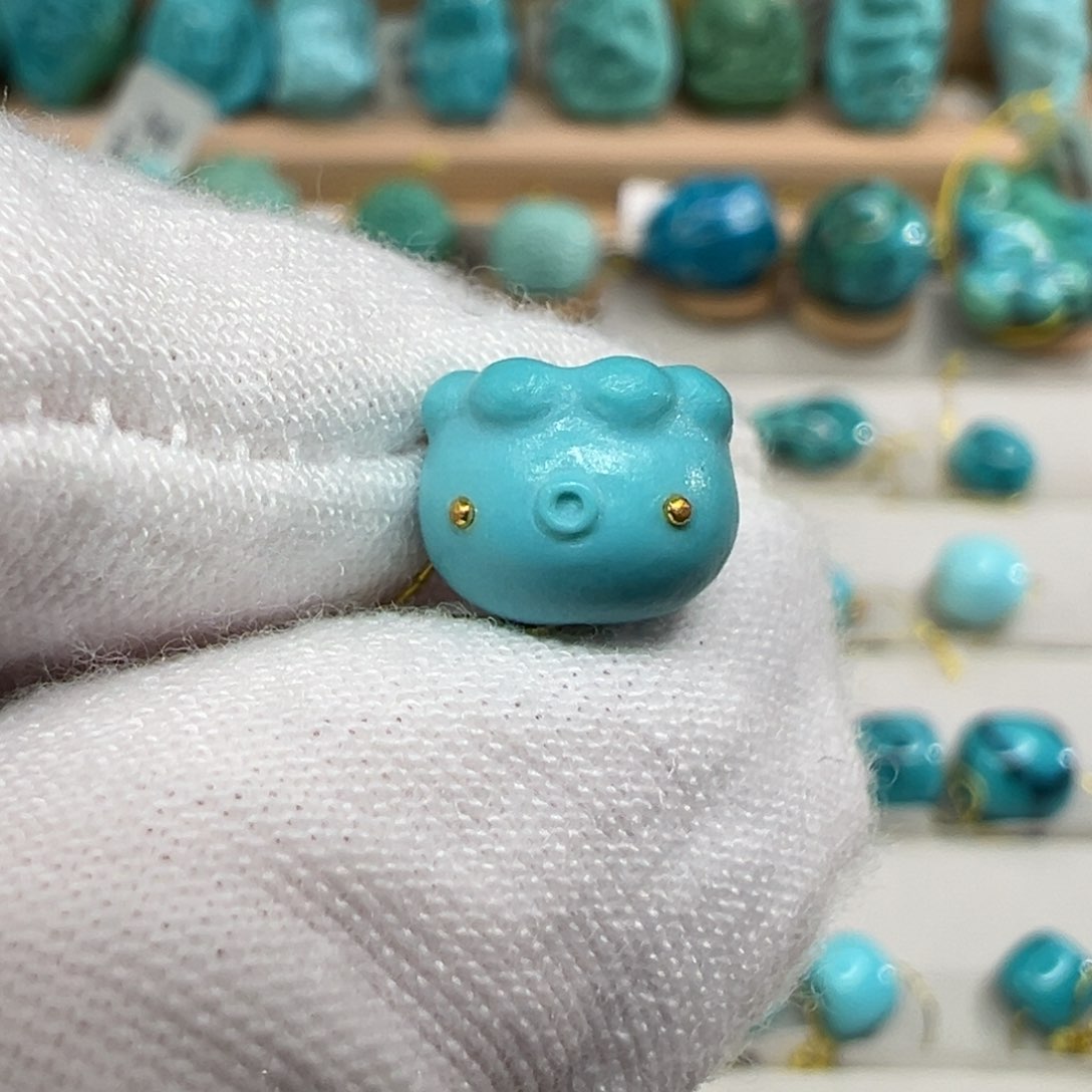 绿松石未镶嵌配饰