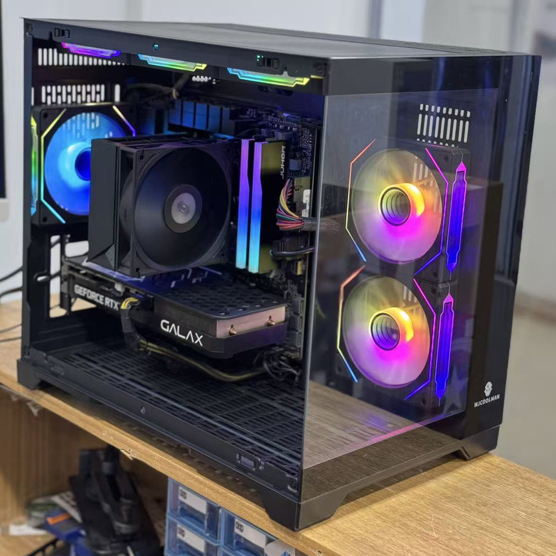 95新  游戏主机R5 9600X 32+512固态 RTX 3060 12G显 影驰12319