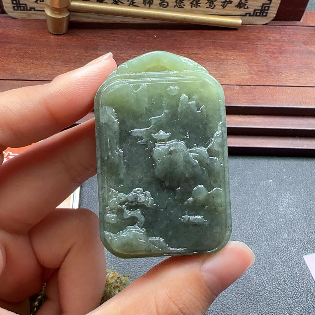 和田玉挂件未镶嵌