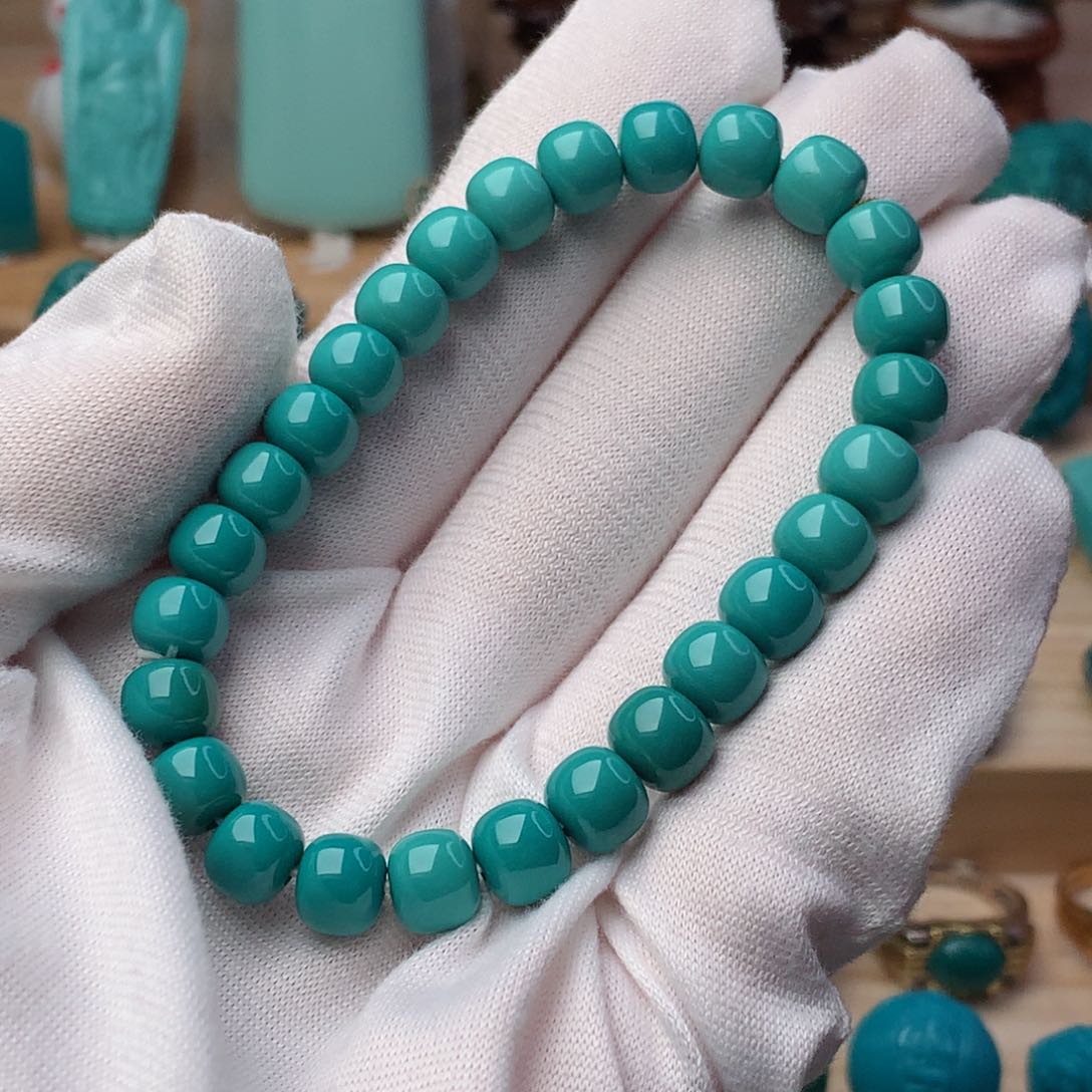 绿松石珠宝奇石未镶嵌