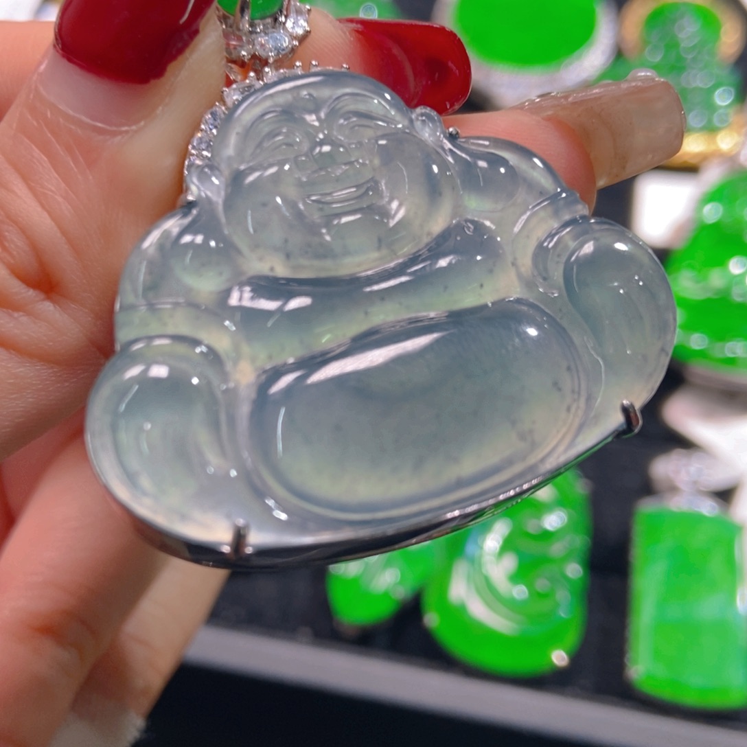 翡翠吊坠(不含链)未镶嵌