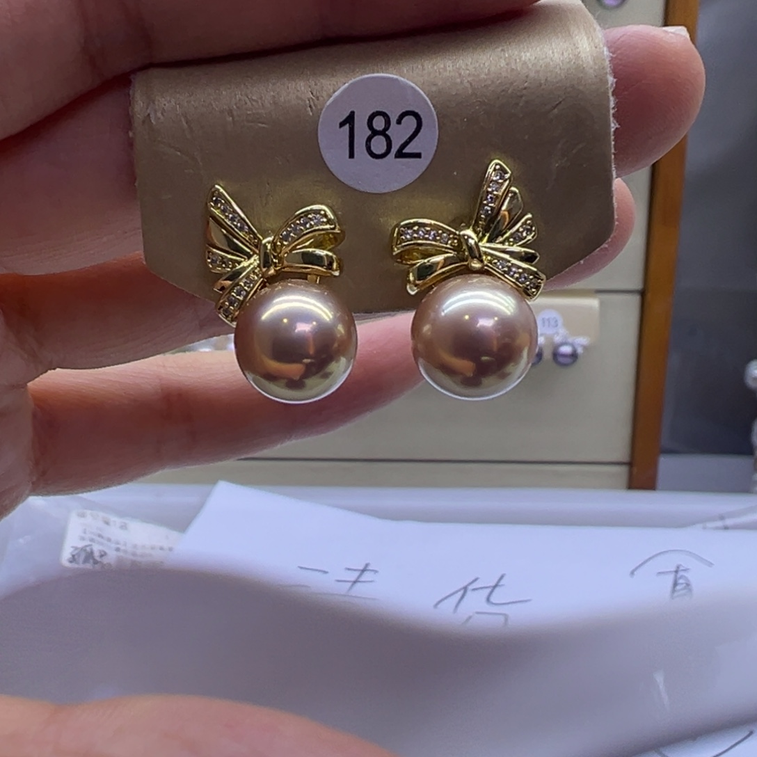 未镶嵌淡水珍珠耳饰