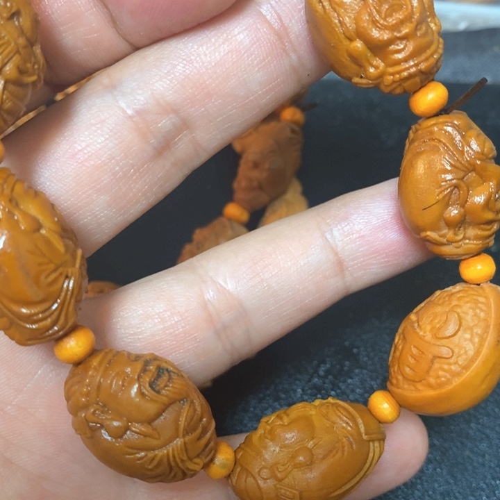 橄榄核手串/手链橄榄微瑕财神