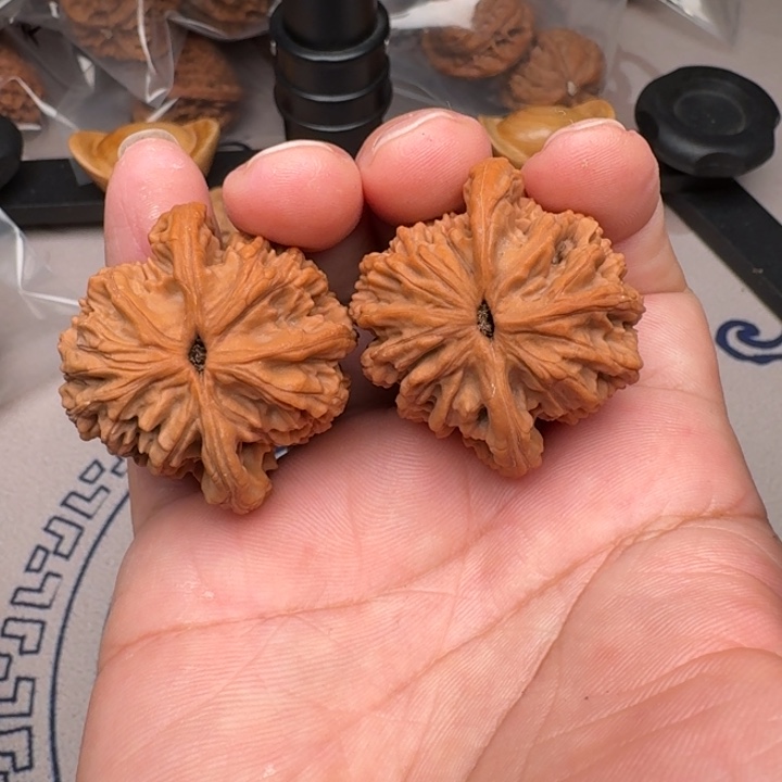 把件桃核山地麦虎41尺35