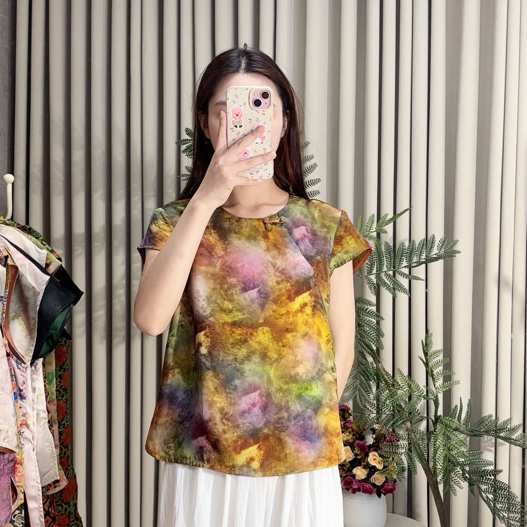 【光辉】新中式国风小衫N09 衣长56胸围100