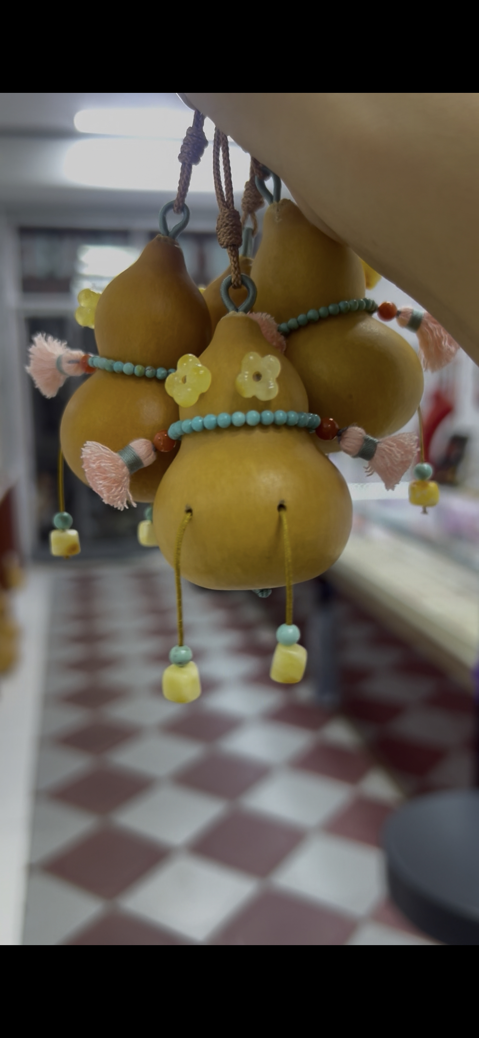 【狒狒】葫芦挂件 手工编绳 大小颜色随机发货 完美主义慎拍 发其一