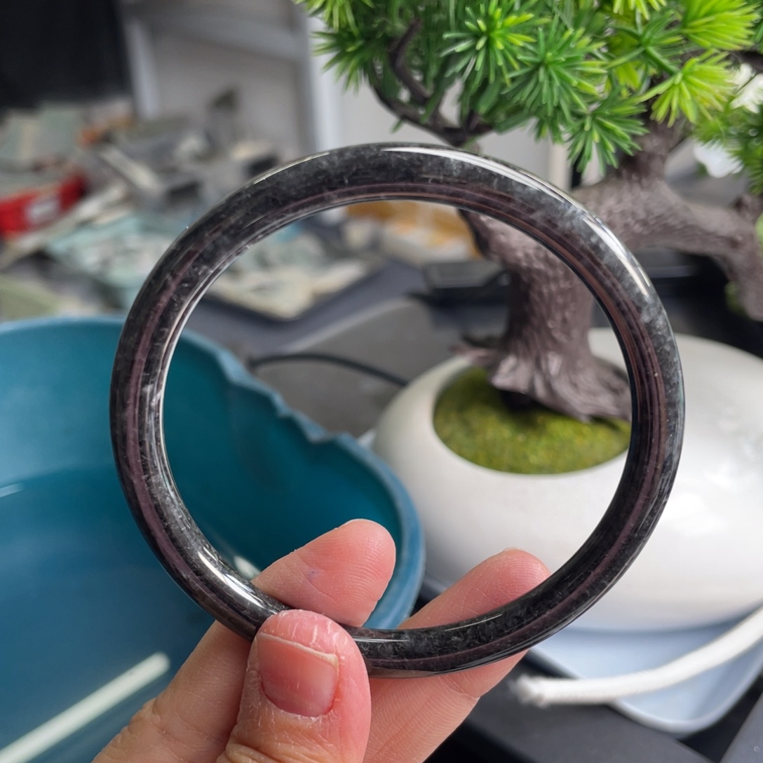 宁***四定制翡翠未镶嵌纯天然翡翠手镯定制
