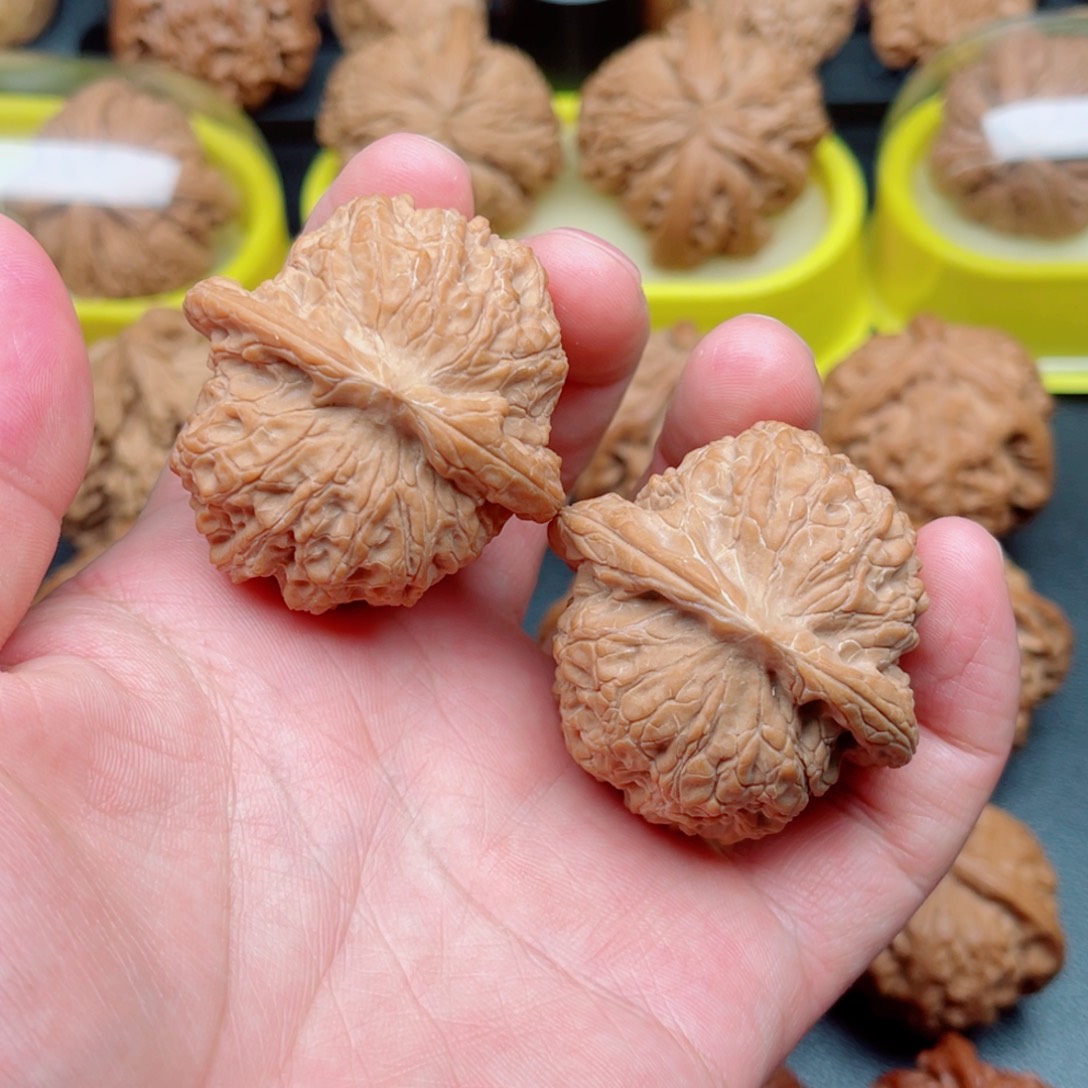 吊坠文玩核桃血麒麟狮子头42×41×37