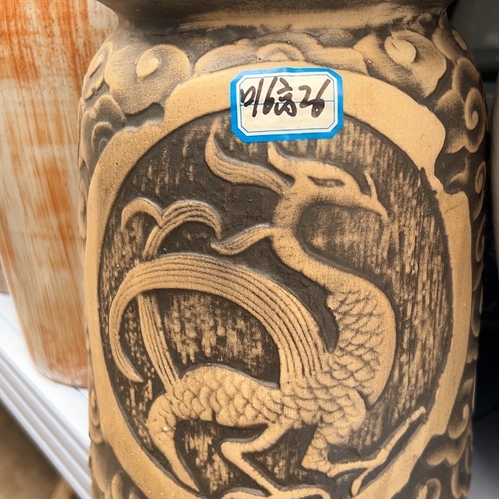 陶瓷景德镇精品花盆栽适合