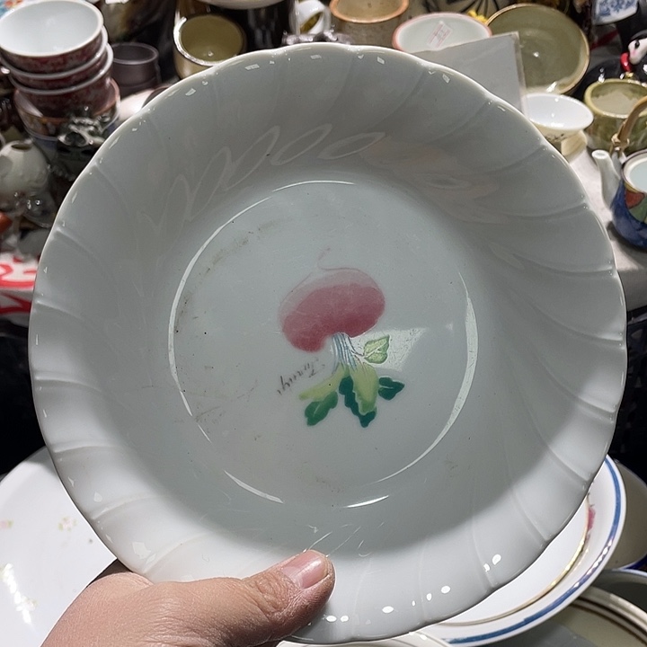 瓷片在一起的时候就是不知道