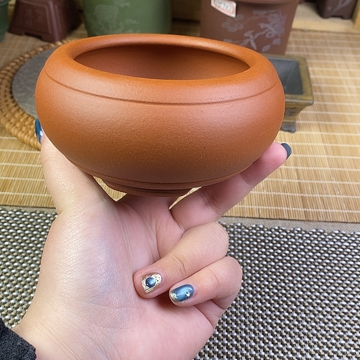 宜兴紫砂精品花盆