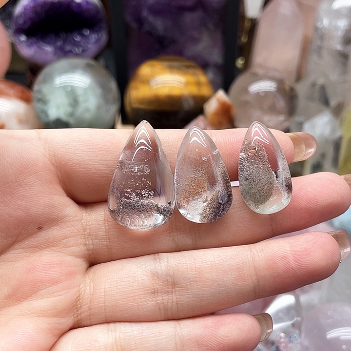 水晶未镶嵌珠宝半成品9