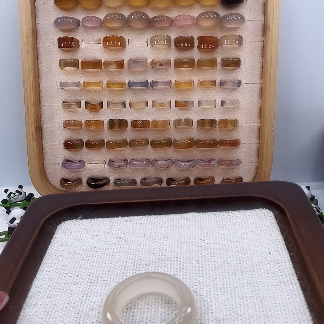 玛瑙/玉髓未镶嵌戒指605港16