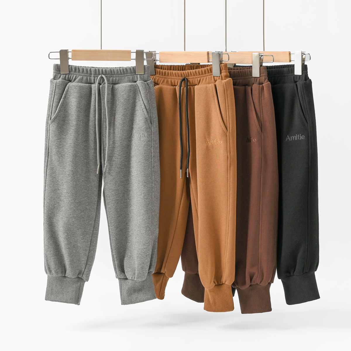 特 儿童运动卫裤 潮范男童女童长裤子 中大童慢跑裤 春秋款 82891