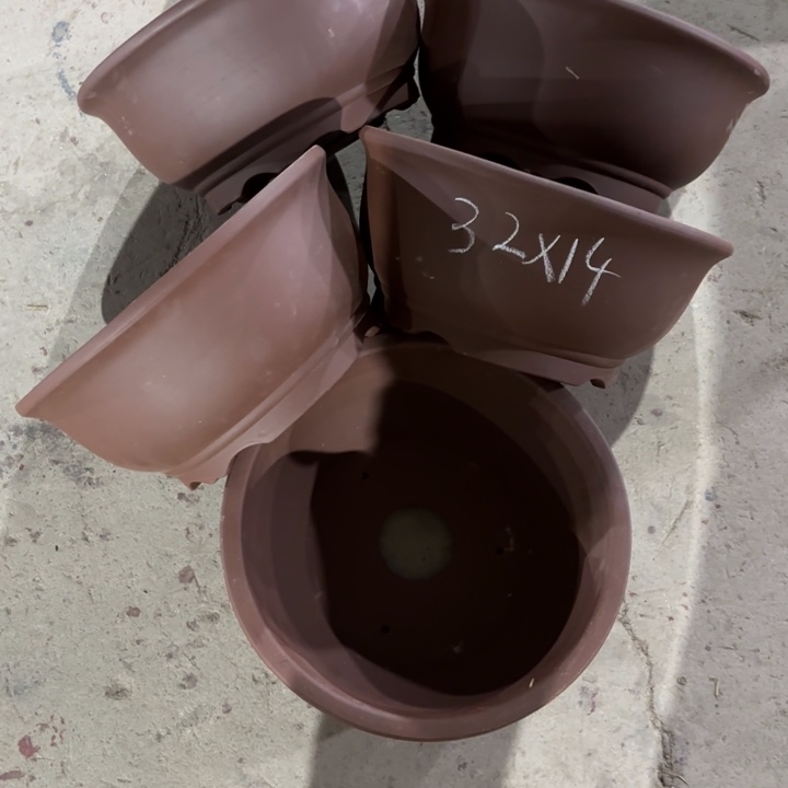 紫砂花盆110-5。   32-14。 