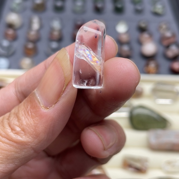 春***风纯天然幽灵碧玺（处理）