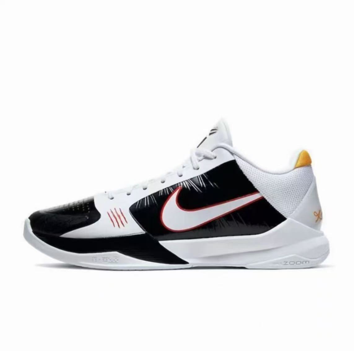 NIKE/耐克ZoomKobe5减震防滑耐磨透气 低帮篮球鞋蓝色 HJ4303-400