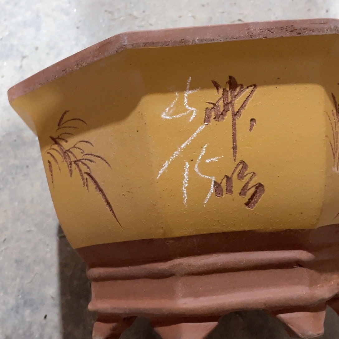 紫砂花盆紫砂等传统工艺制作