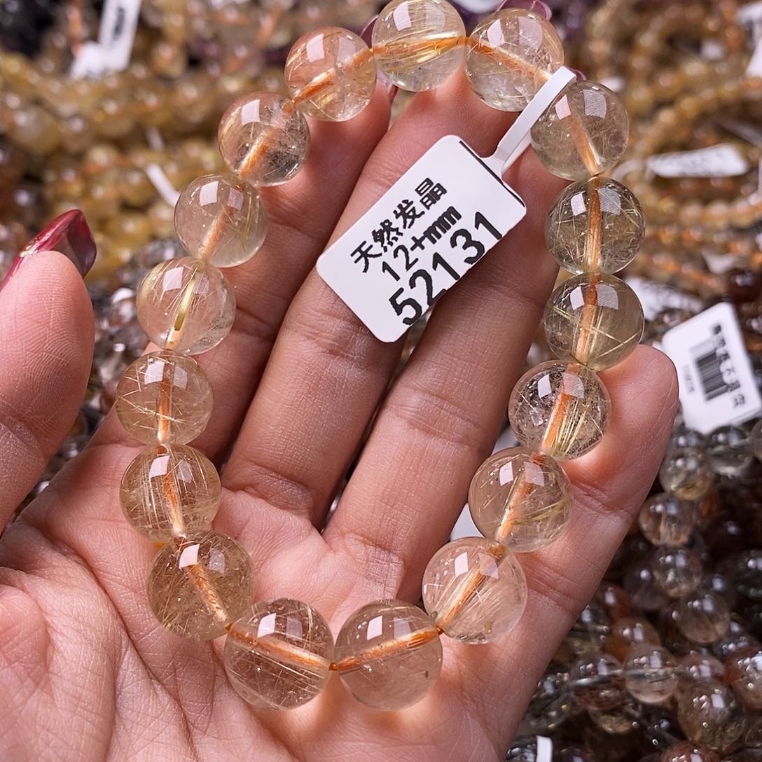 水晶手链未镶嵌水