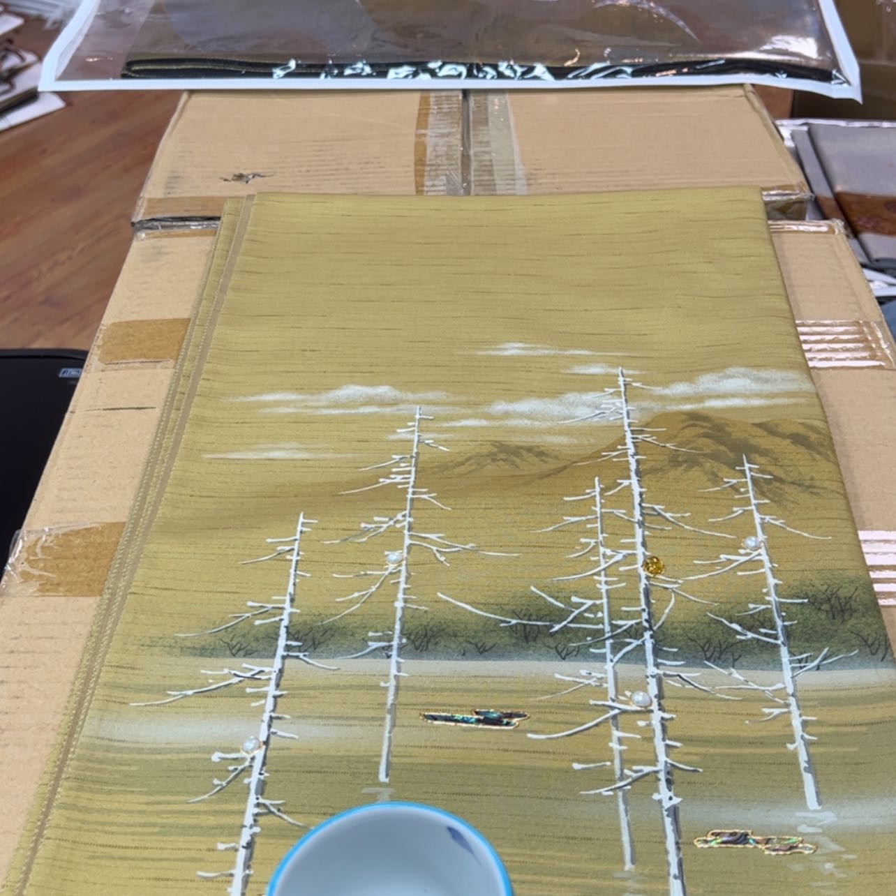 【闪购商品】萧**3陶瓷马克杯带盖勺