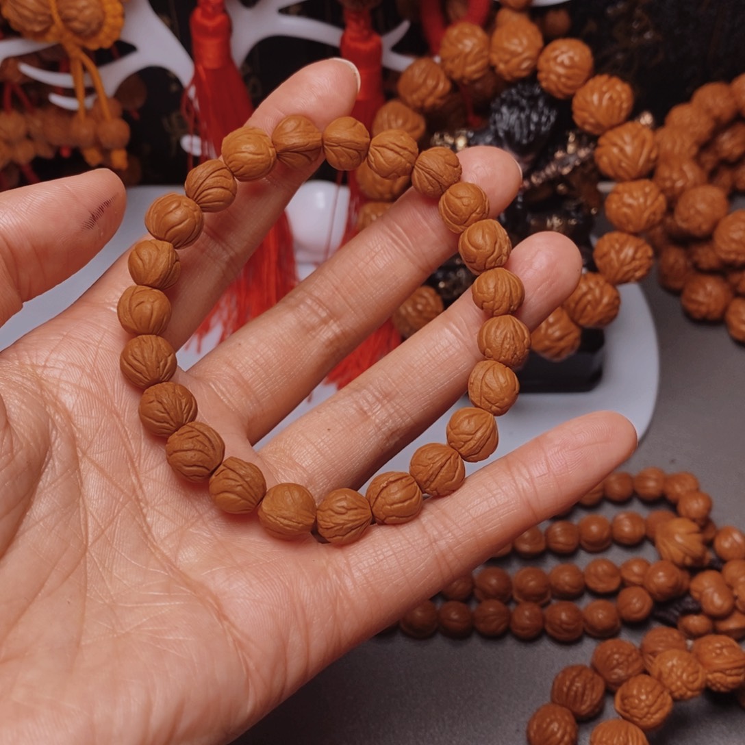 y***3桃核吊坠桃枭手串1