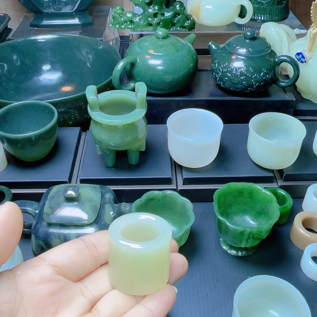 和田玉未镶嵌挂件20.6