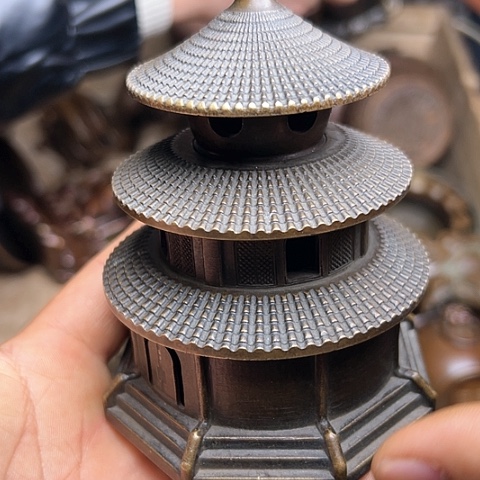 铜制文玩把玩物件