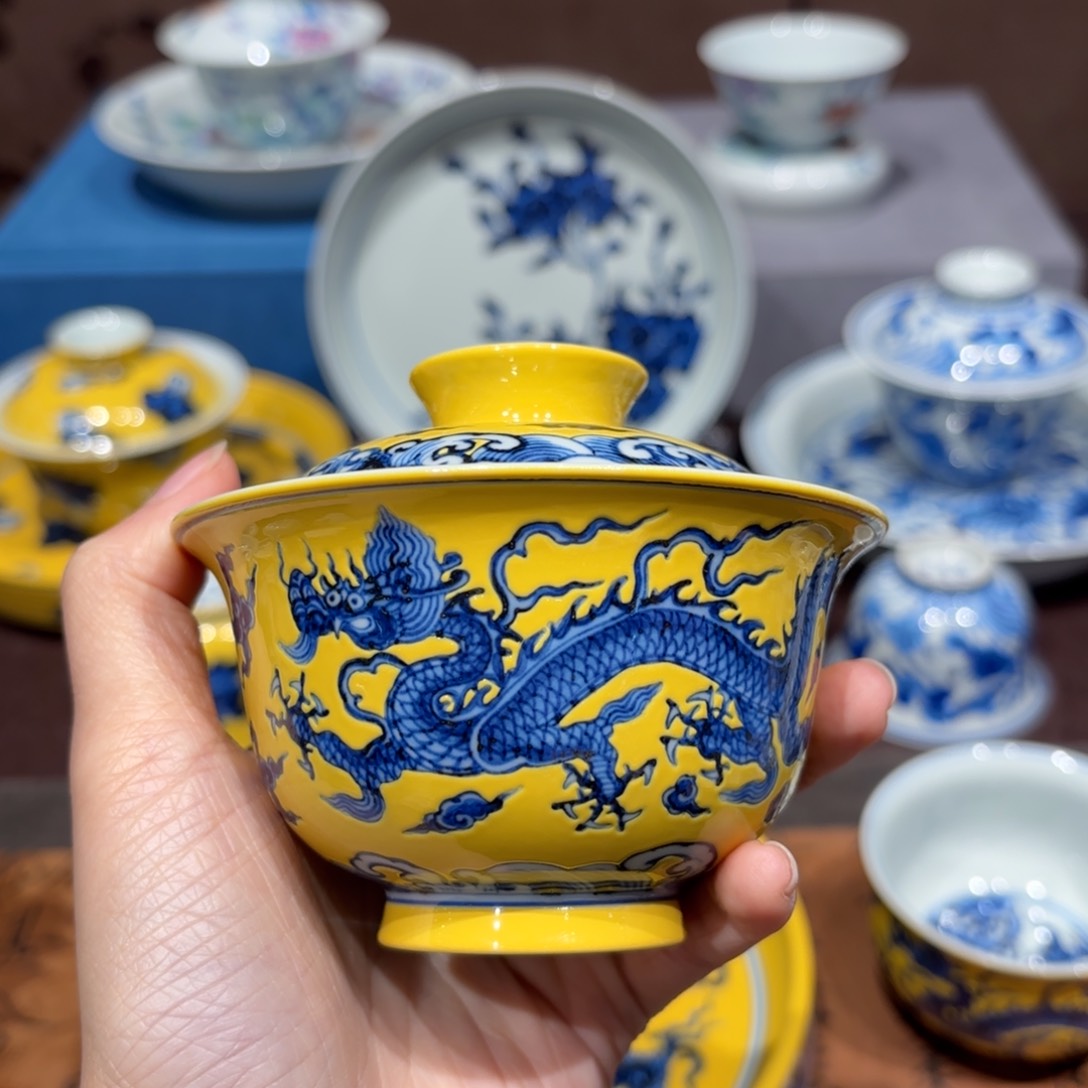 瓷片景德镇纯手工手绘