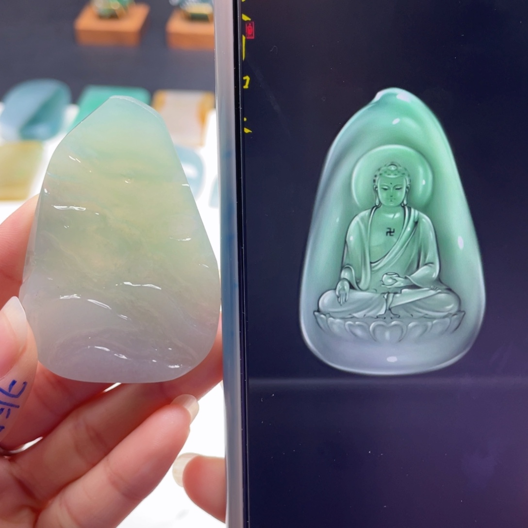 定制翡翠未镶嵌包工包料