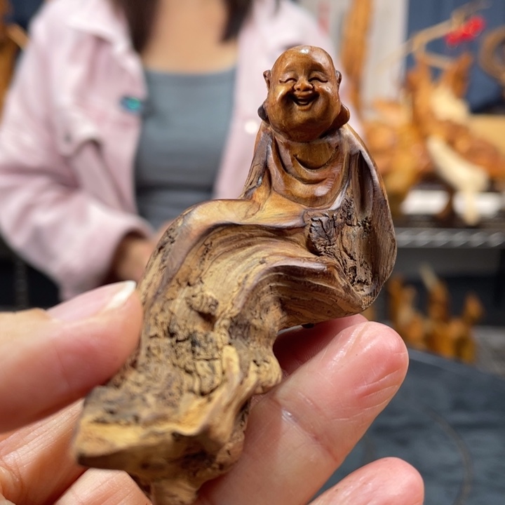 柏木（崖柏）手把件