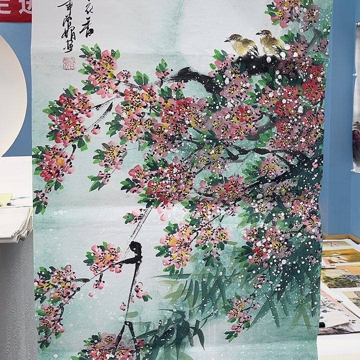 国画纯手绘国画作品