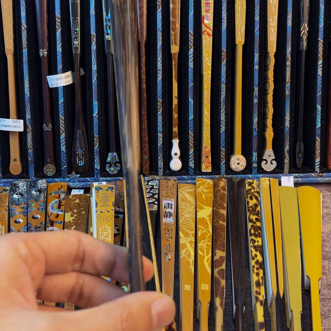 扇子手工制作文玩精品