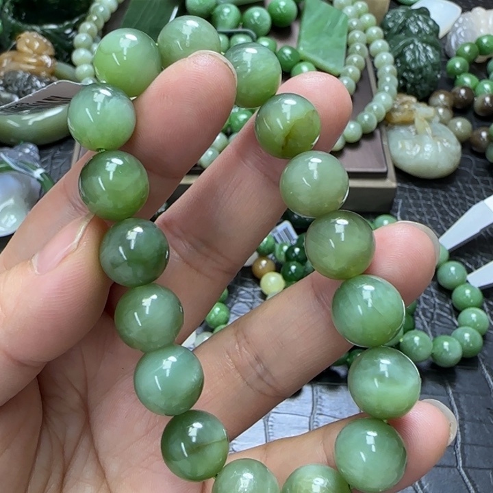 和田玉手链未镶嵌