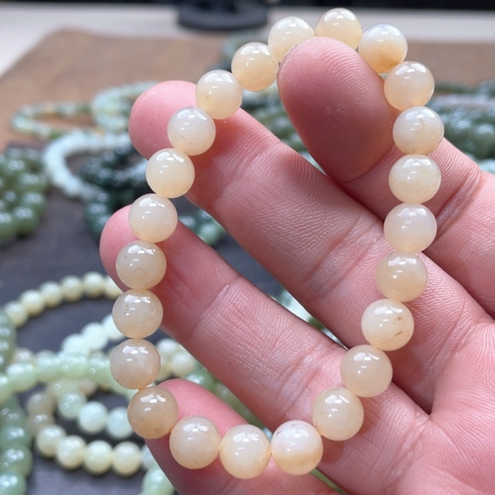 和田玉手链未镶嵌