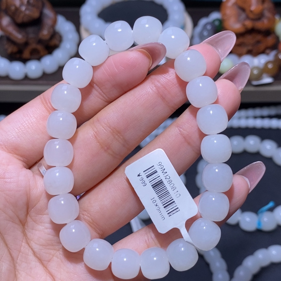 和田玉未镶嵌颈饰10老型