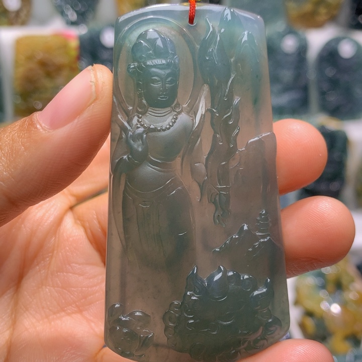 吊坠(不含链)未镶嵌翡翠流*