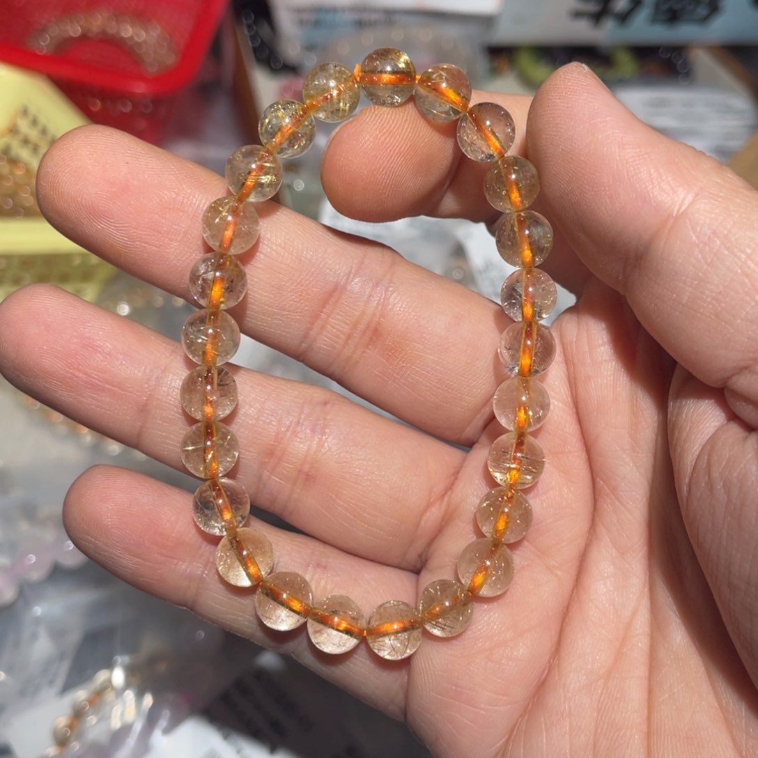 水晶手链未镶嵌七*娴手链