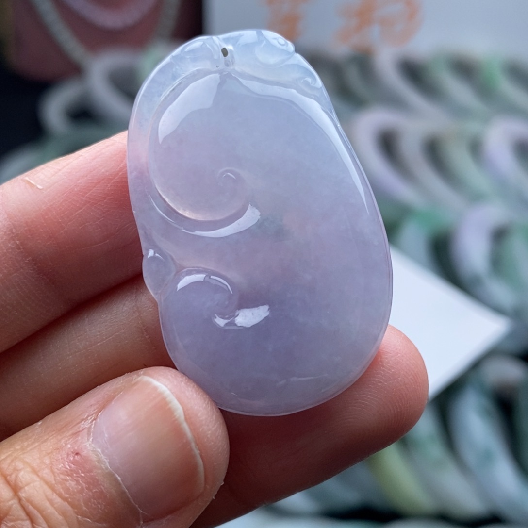 翡翠颈饰未镶嵌挂件