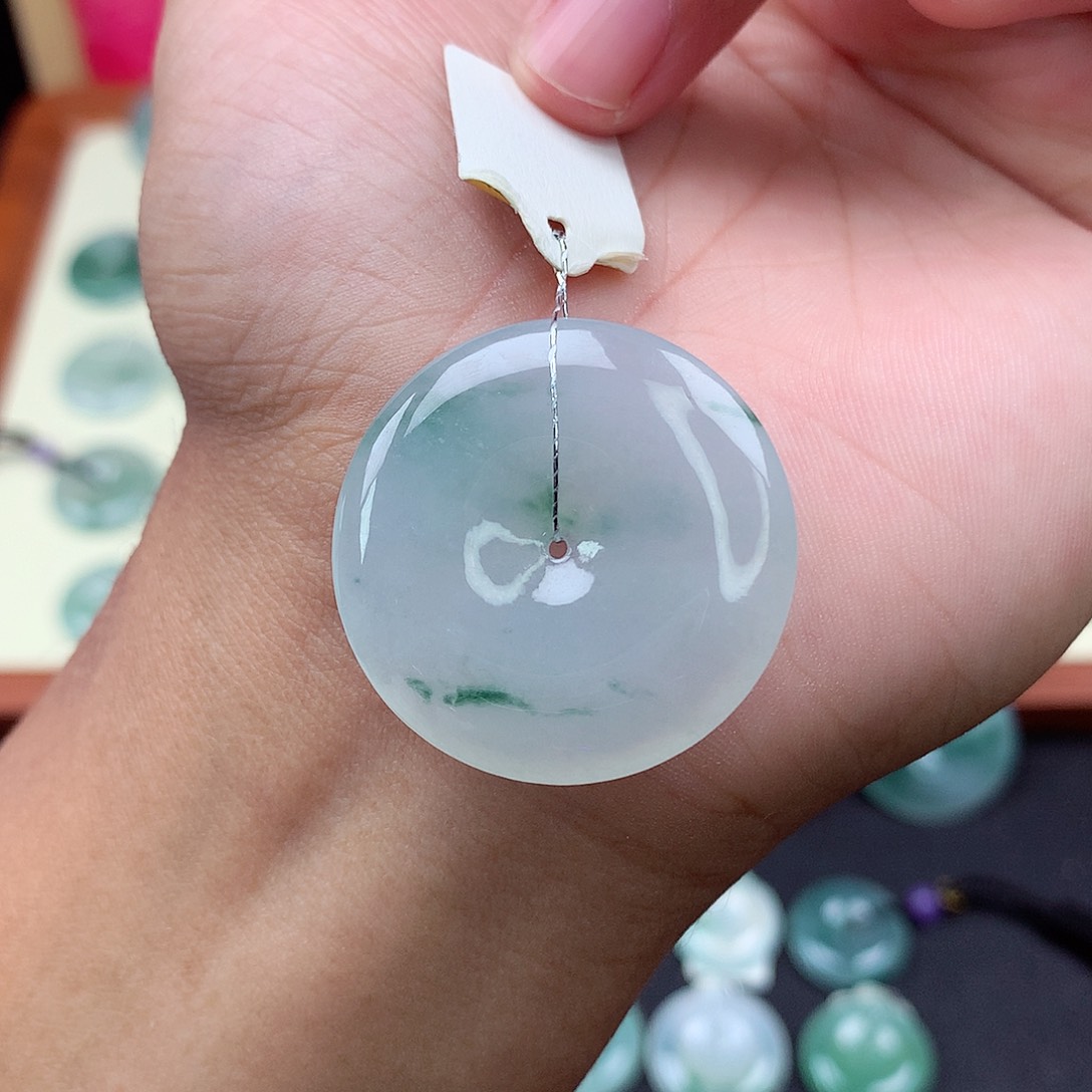 颈饰未镶嵌翡翠33 尺寸32.3-6