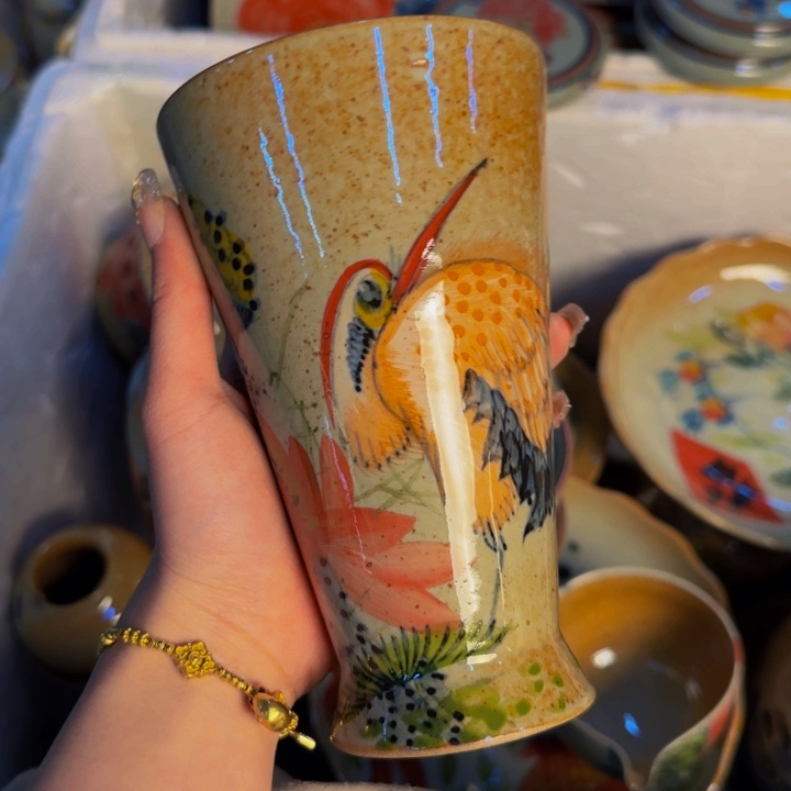 瓷片景德镇陶瓷手工手绘