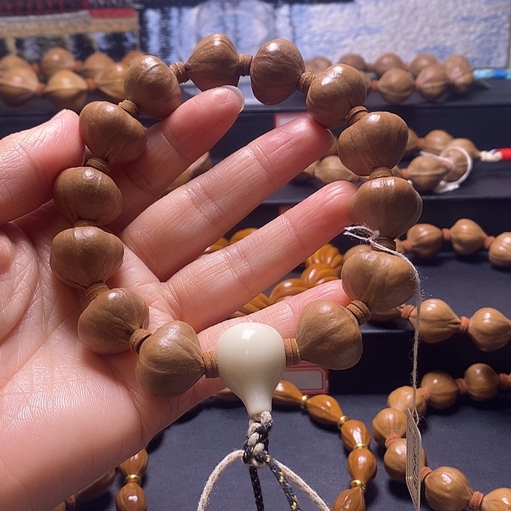 我***了手串橄榄核蒜头核20×18