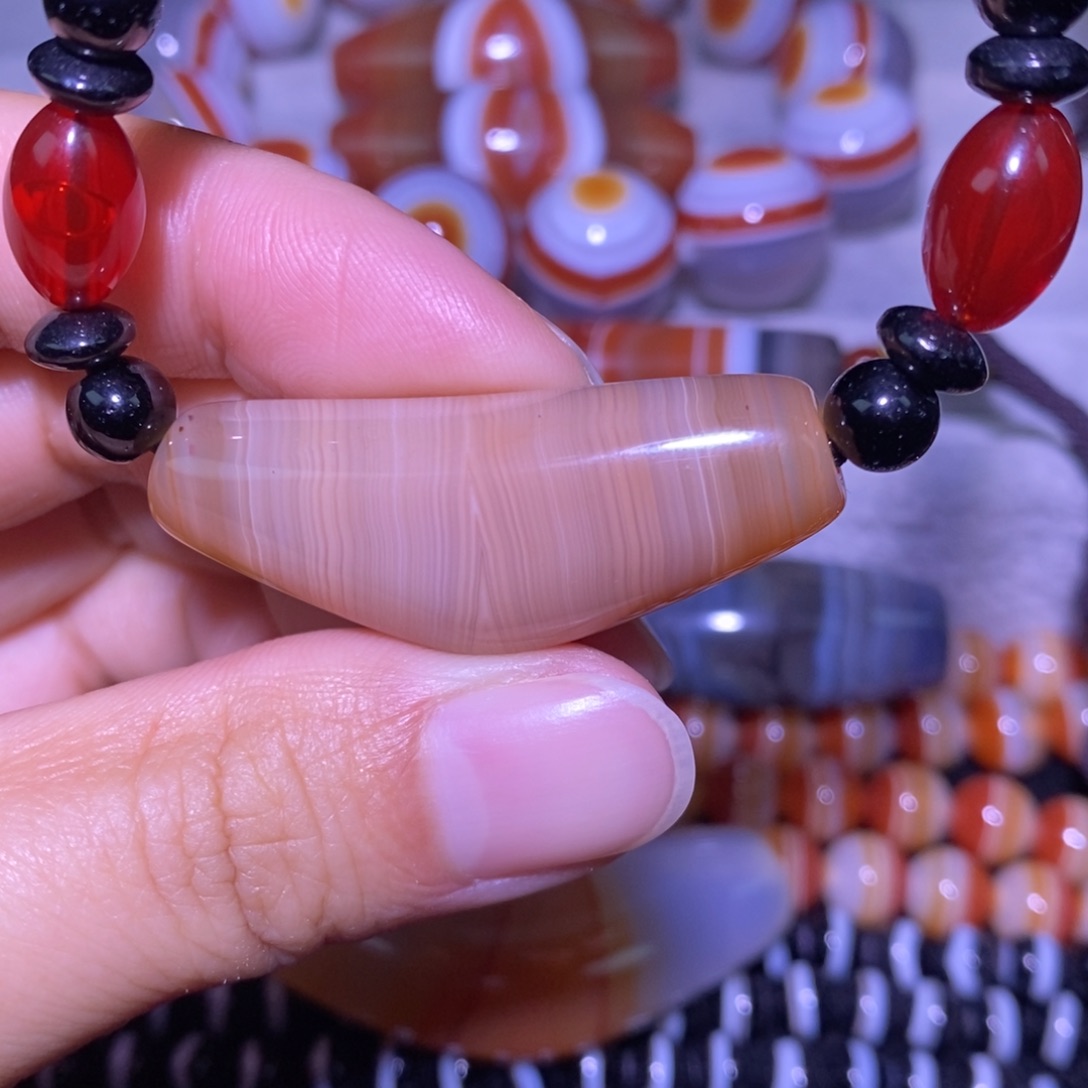 玛瑙/玉髓未镶嵌颈饰