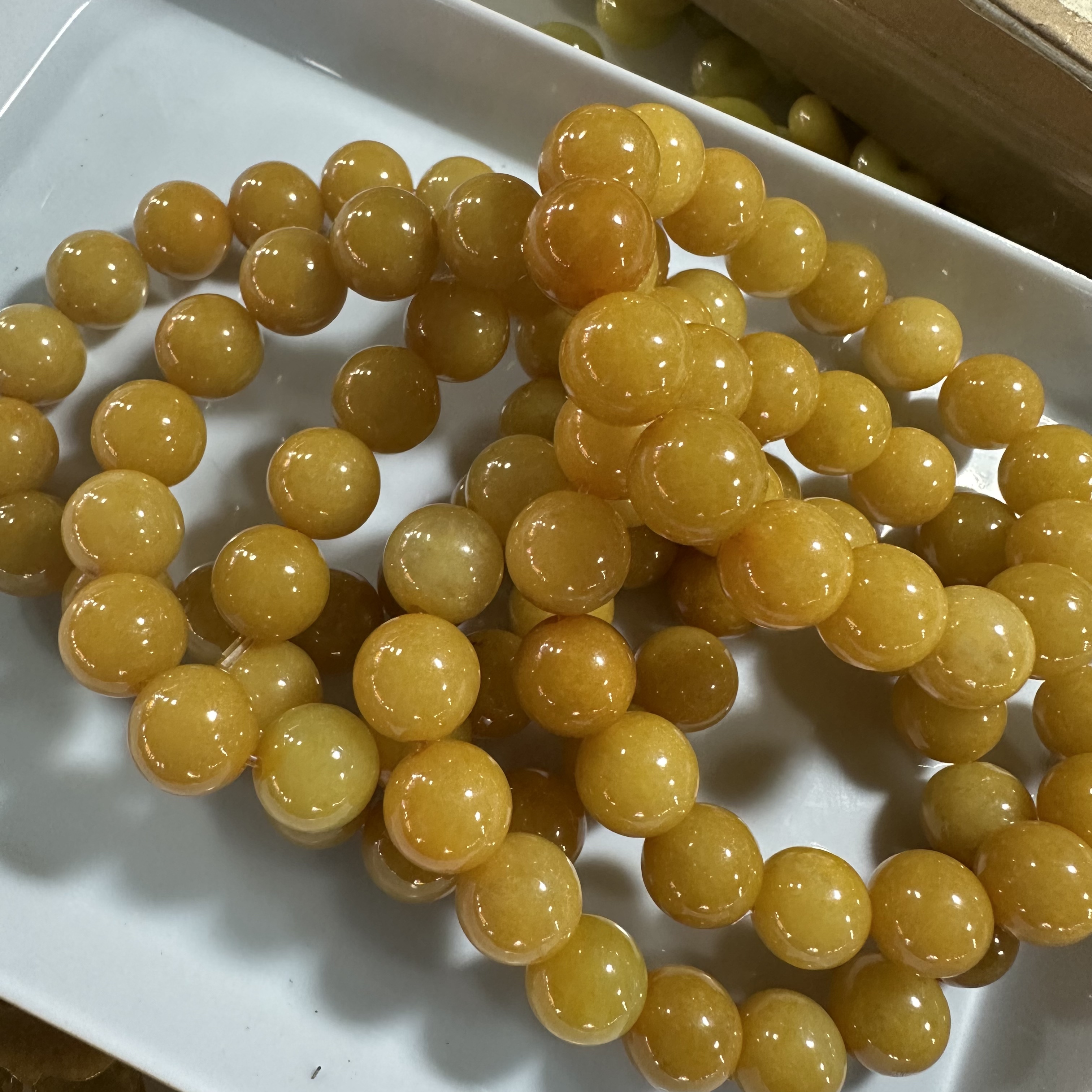 天然A货翡翠手串-d297-多样性发一