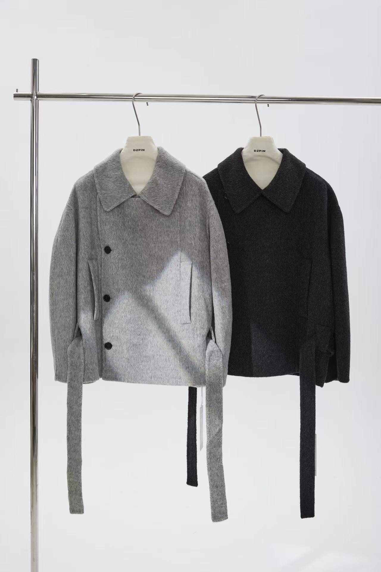 HTT小众设计感原创百搭长袖Polo领上衣5513131