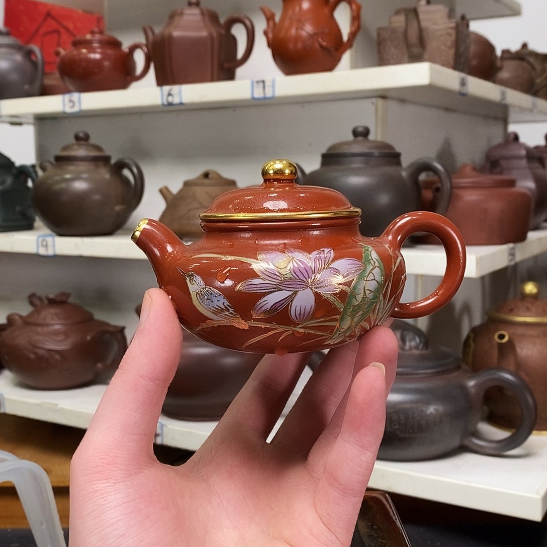 紫砂茶壶全手工制作