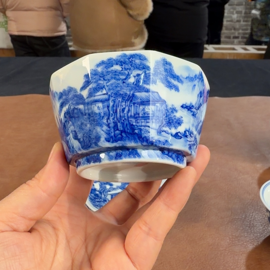 明***一景德镇陶瓷手工手绘